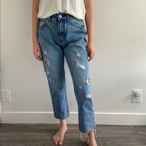 Nasty Gal - Momokrom Cropped Jeans